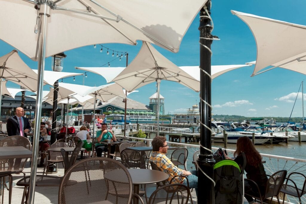 Waterfront view near the Carr Workplaces Alexandria office space