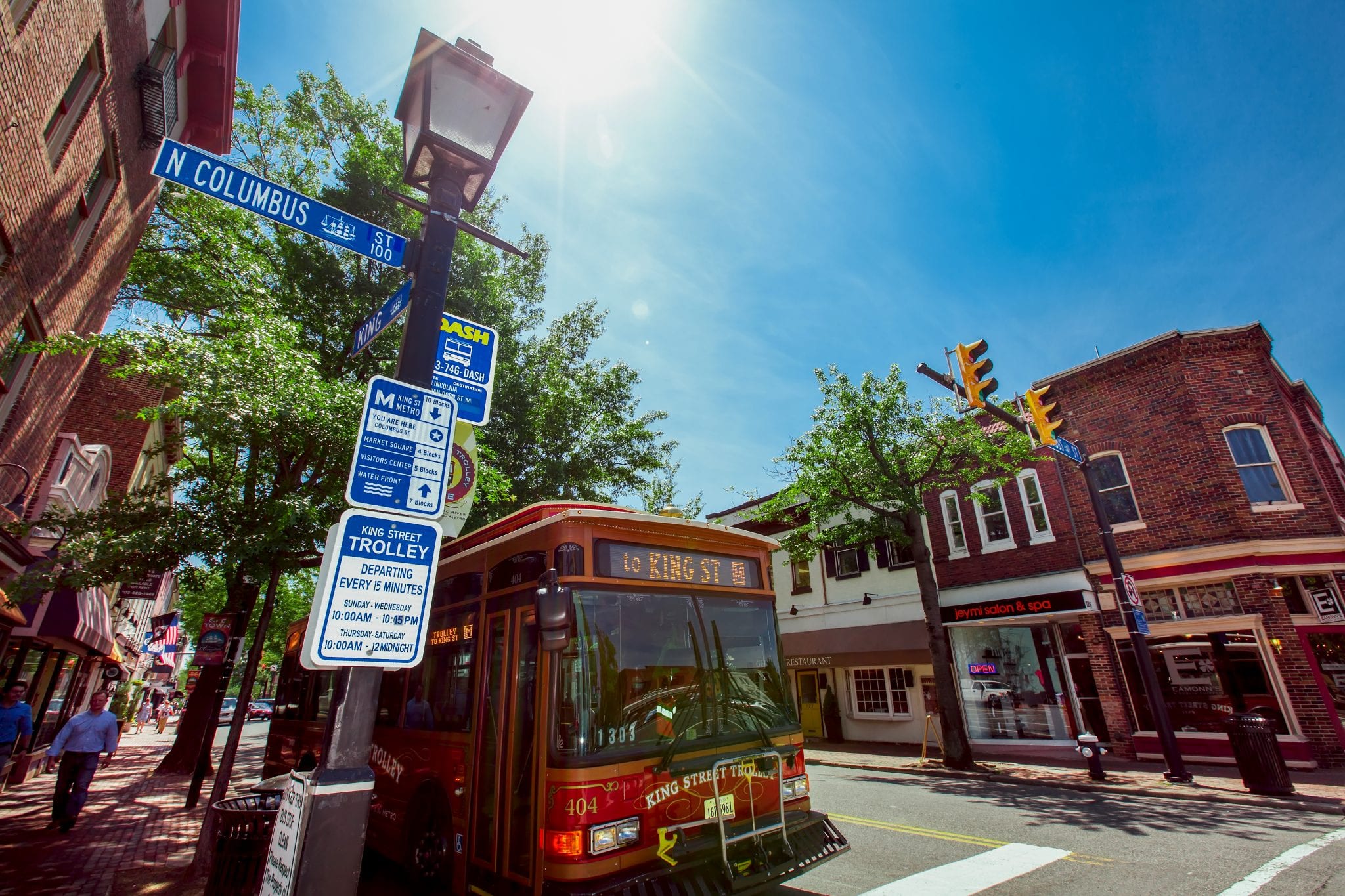 Historic neighborhood view near our King Street offices, Alexandria, Virginia